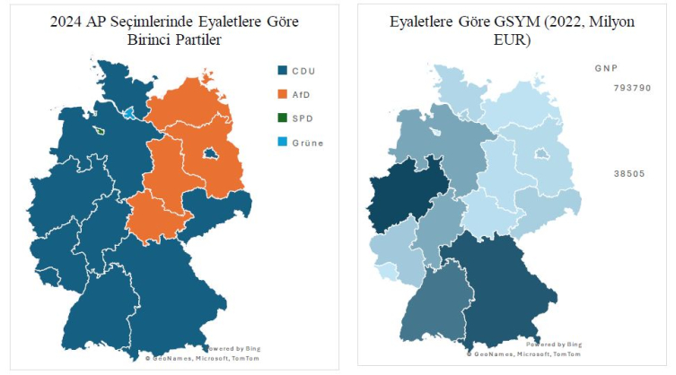 Kaynak: Bundeswahlleiterin- 2024 AP Seçimleri, Statistik Portal